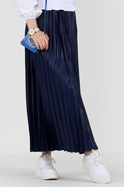 Sevitli Пілісе Детальна спідниця - темно-синя