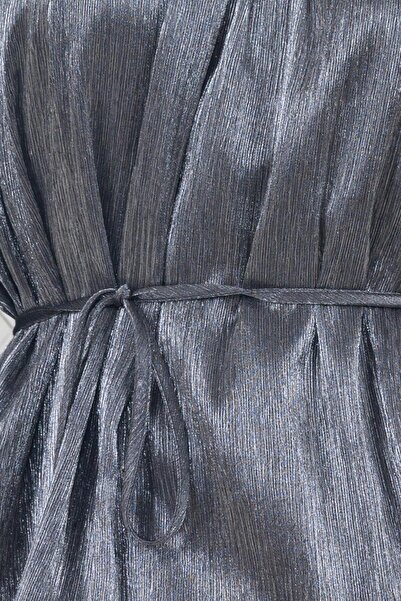 Sevitli Lara Σετ δύο τεμαχίων με μπαλόνι μανίκι και φούστα - Anthracite