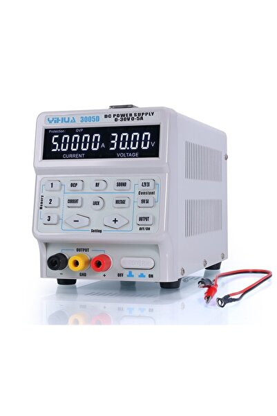 Yihua 3005D Program Kontrollü PSU DC Güç Kaynağı | 5A | 0-30V