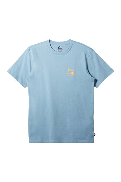 Quiksilver Το αυθεντικό ανδρικό μπλουζάκι The Boardshort Purple, ΜΠΛΕ ΑΝΔΡΙΚΟ ΜΠΛΟΥΖΑ AQYZT09560