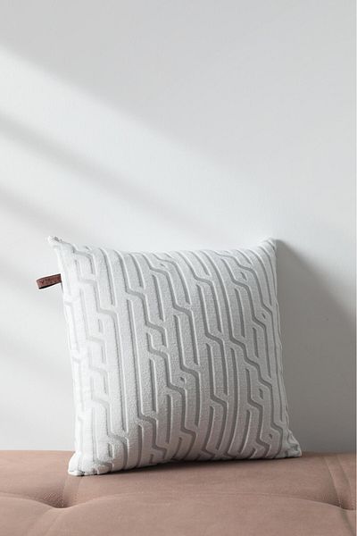 FAVORA Husă de pernă cu design special cu model autentic - gri