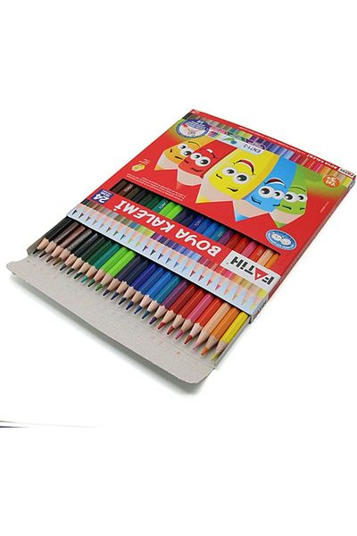 Fatih 24 Pieces Full Size Dry Paint Cardboard Box / 33225