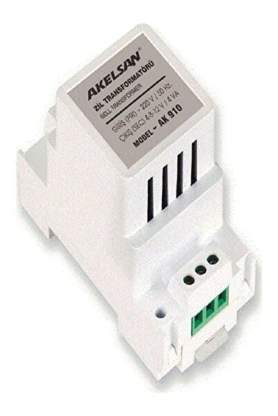 Akelsan Zil Trafosu 4-8-12 Watt 12 Volt Raylı Trafo