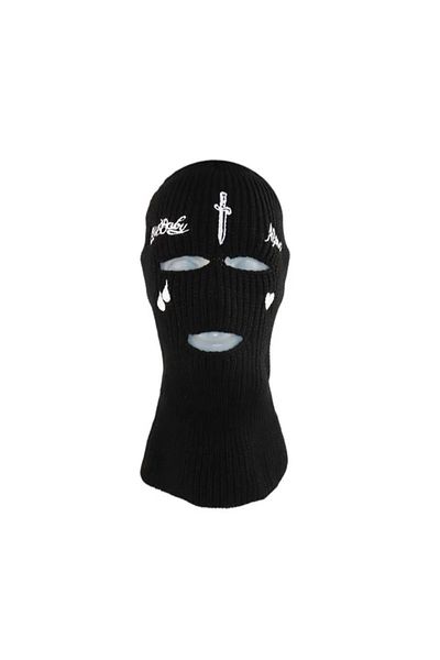 Karakedi Black Tear - Heart Balaclava
