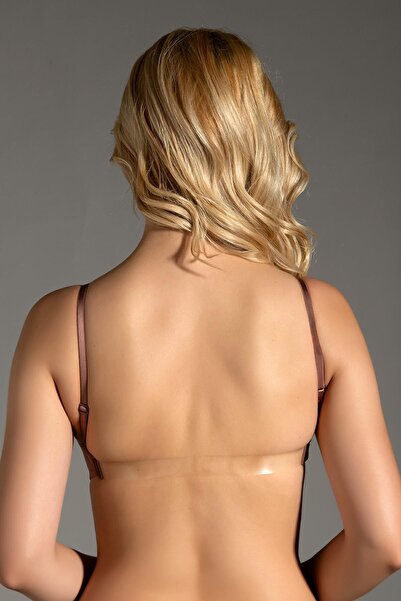NEWBRA LINGERIE Γυναικείο σουτιέν 8310 Model - Διαφανής λεπτομέρεια στην πλάτη, χωρίς στήριγμα