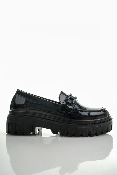 MUGGO Samantha Guaranteed - Thick Sole Buckle Women's Loafer Shoes