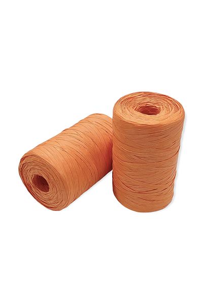 hobimon 220-250 γρ. Εγχώρια Raffia - 1 Τεμάχιο Νο 17 - Πορτοκαλί 400mt.