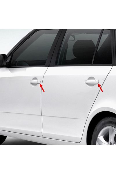 TOPRAN غطاء مقبض فتح الباب الخارجي الأمامي والخلفي الأيمن والأيسر متوافق مع Seat Altea Xl 2008-2015 Bademi 3b4839879أ (1 قطعة)