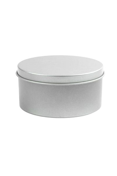 MumvemuM 24 Large Size Silver Color Tin Box