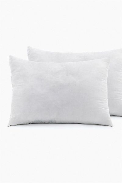 FAVORA 1000 g White Silicone Pillow 2 Pack