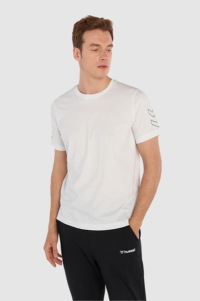 hummel Erkek T-shirt Beyaz 911946-9001 Hmlelemental