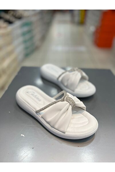 Hacıoğlu Ayakkabı Γυναικείες παντόφλες Zabina Flat Sole Stone Daily