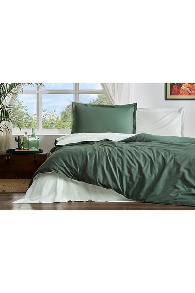 Özdilek Комплект завивка Colourist Emerald Green Double Ranforce