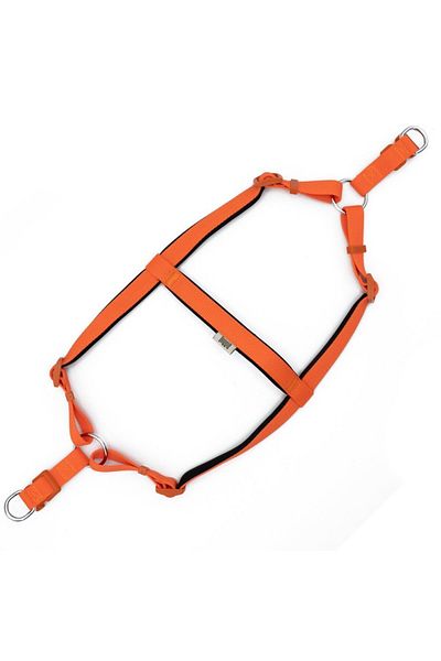 SAVEX Doggie Comfort Woven Ronin Harness Orange 2.0*55-65 cm (Dsgt L)