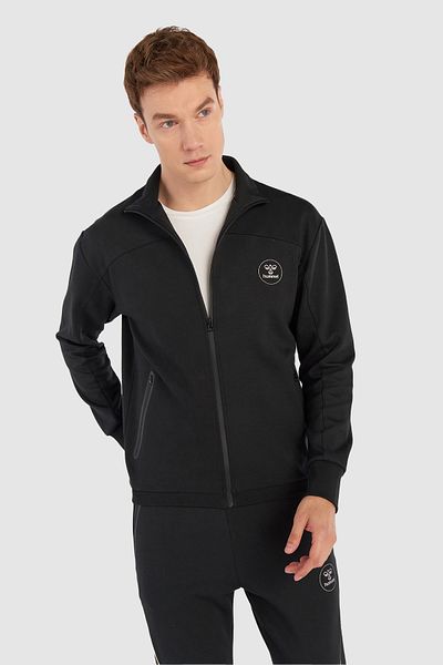 hummel Μαύρο ανδρικό φούτερ - 922060 -2001 Hmlroyal Zip Jacket