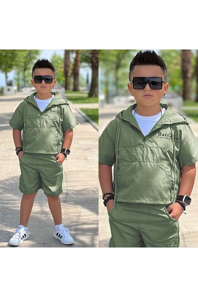 KOKOŞ BEBEK Hooded Style Suit Set