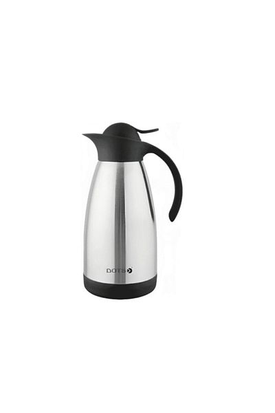 DOTS Thermo Flask, 1.5 Liters - Silver