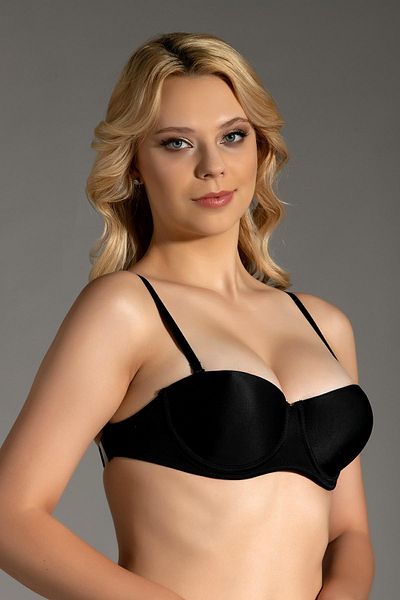 NEWBRA LINGERIE حمالة صدر نسائية موديل 8310 - تفاصيل خلفية شفافة، بدون دعم