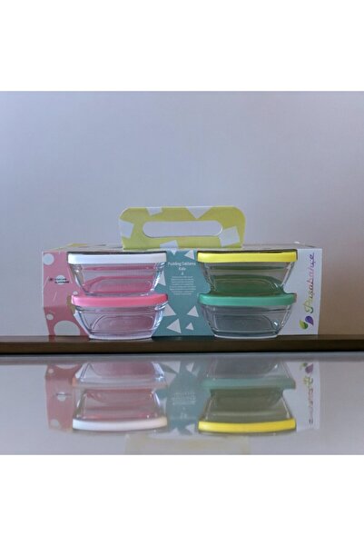 Paşabahçe 96840 PAŞABAHÇE STORAGE PUDDING CUP 310 cc 4 PACK