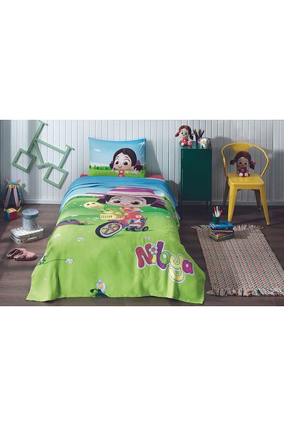 Özdilek Niloya Bicycle Single Licensed Elastic Sheet Children's Pike Set