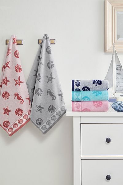 Özdilek Πετσέτα χεριών και προσώπου Sea Shell Velvet 50x90 cm