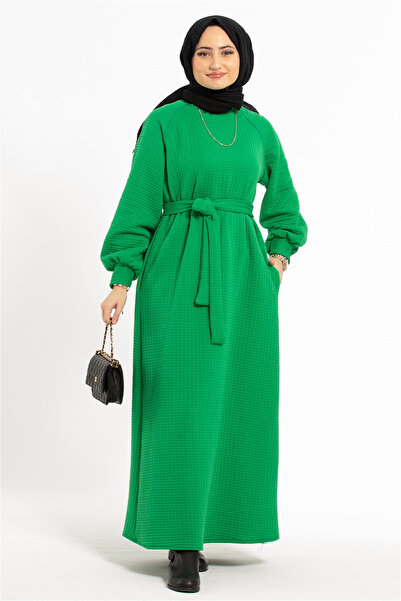 Sevitli Φόρεμα Capitone - Πράσινο