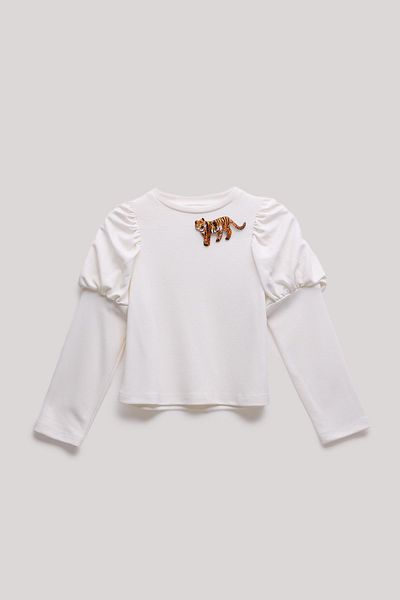 Lia Lea BG Store Μπεζ μπλούζα για κορίτσια