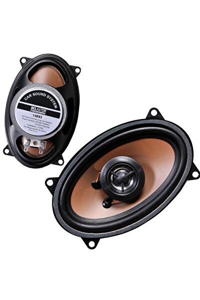 POLAXTOR Oto Hoparlör Mini Oval 10x15cm Tweeterli 2 Adet 200w