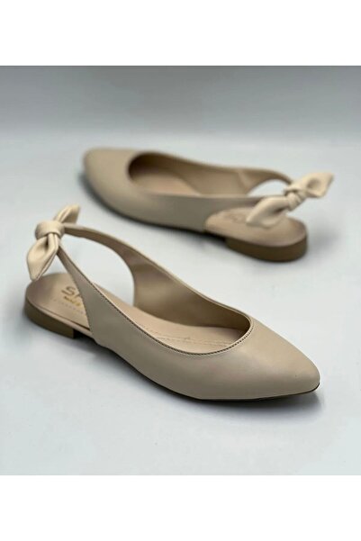 Alphus حذاء نسائي مسطح مفتوح الظهر من HCO