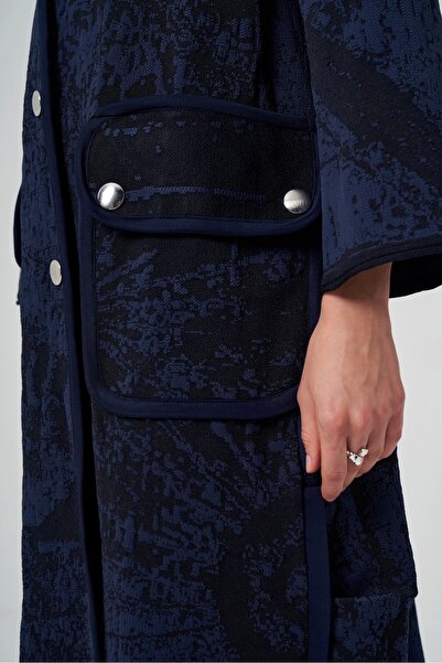 MissWhence Triko Kaban LACİVERT 36416