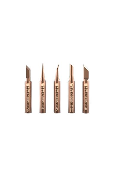 Genel Markalar 5li Havya Ucu Bakır 0.2mm, 0.3mm, 3mm, 5mm, 6mm Uç | İç Çap 4.6mm