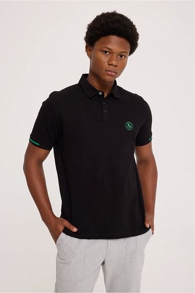 The Crow Ανδρικό μπλουζάκι Summer Polo Tc4615