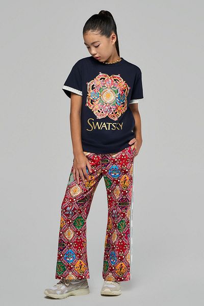 SWATSKY BG Store Момическа тъмносин тениска