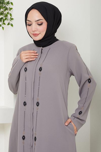 hafsamina Gray Icon Stone Ferace - HM2480