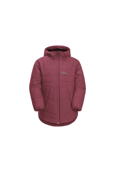 Jack Wolfskin Solyd Ins Coat G Unisex Çocuk Pembe Outdoor Ceketi UNISEX ÇOCUK...