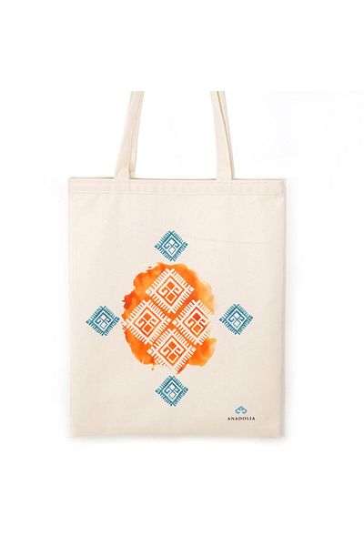 Anadolia Geantă cu motiv Kilim Pıtrak