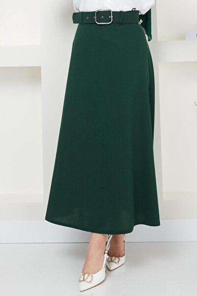 hafsamina Fusta Mevlana cu centura Emerald HM2370