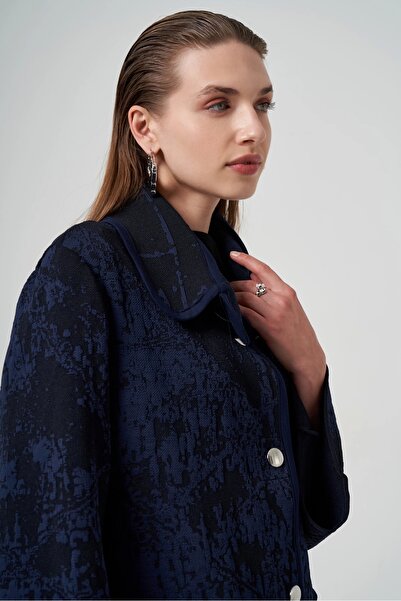 MissWhence Triko Kaban LACİVERT 36416