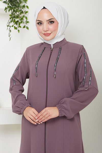 hafsamina Sport Ferace - Stripe και Dusty Rose HM2483