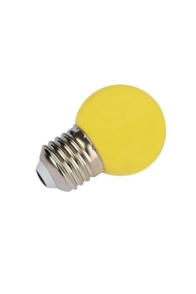 enparlak Gece Lambası Ampülü Sarı 1W Led E27 Duy