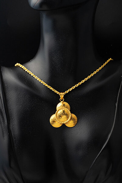 Bilezikci 4 Çeyrek Reşatlı 22 Ayar Altın Kolye