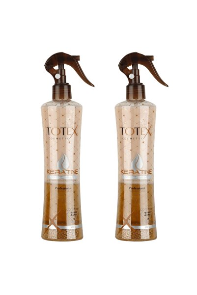 TOTEX 2 Fazlı | Saç Onarıcı | Besleyici | Keratin Fön Suyu 400 ml ( 2'li Paket )