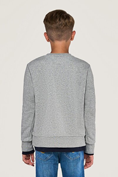 SWATSKY Bg Store Boy Gray Melange Sweatshirt