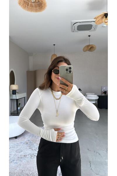 Buket Teke Ecru Oys Fabric - Toe Cap Body