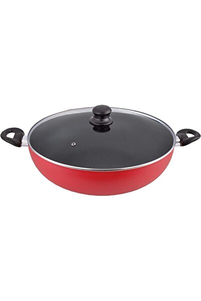 Generic Mister Cook Non-stick Deep Frying Pan with Lid 28 cm