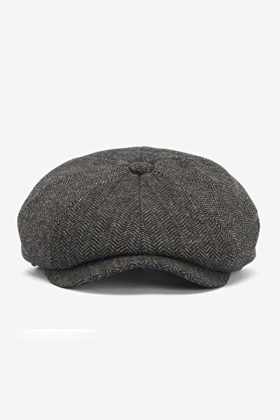 Barbour Fyne Tweed Baker Şapka Ol71 Olive