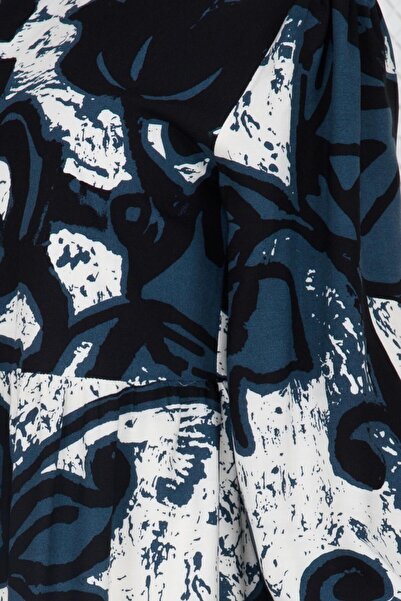 Sevitli Μαύρο Lilyum Viscon Φόρεμα - Ζώνη