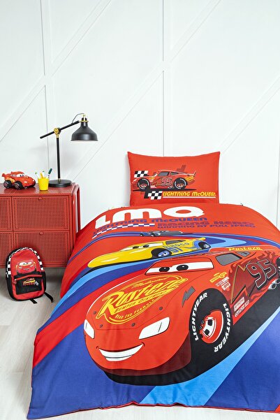 Özdilek Cars Racing Hero Single Disney Licensed Children's Bedding Set