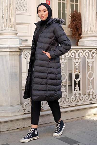 hafsamina Padded Puffer Jacket Black HM2294