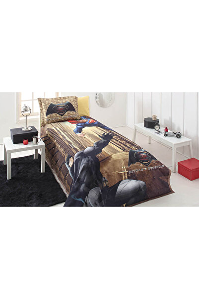 Özdilek Batman V Superman Tek Kişilik Dijital Baskı Pike Takımı